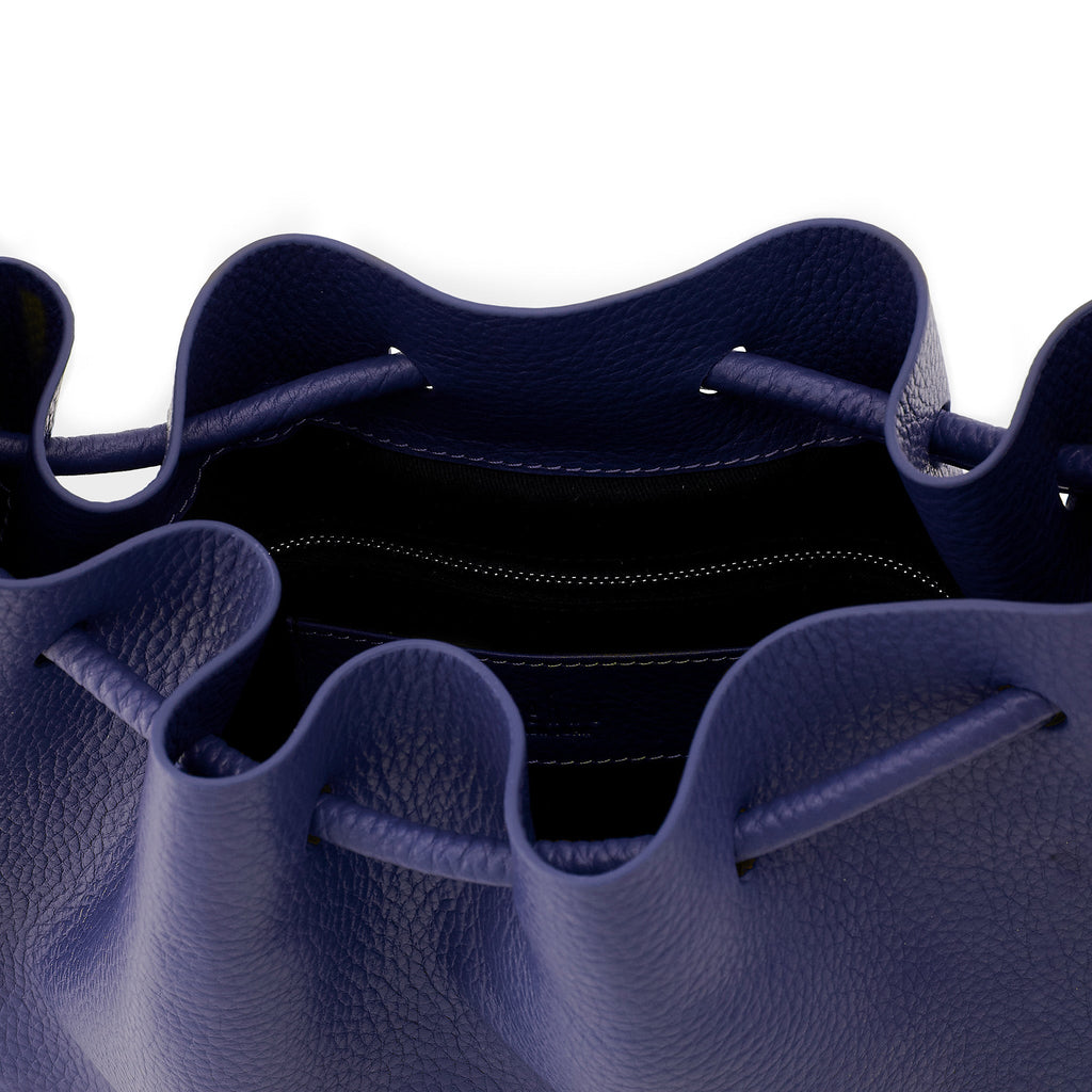 INA BAG MEDIUM PEBBLE INDIGO