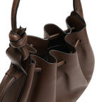 INA BAG MEDIUM PEBBLE CACAO