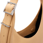 INA CRESCENT BAG LARGE PEBBLE PEACH