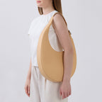 INA CRESCENT BAG LARGE PEBBLE PEACH