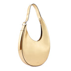 INA CRESCENT BAG MEDIUM METALLIC GOLD