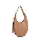 INA CRESCENT BAG MEDIUM PEBBLE ALMOND