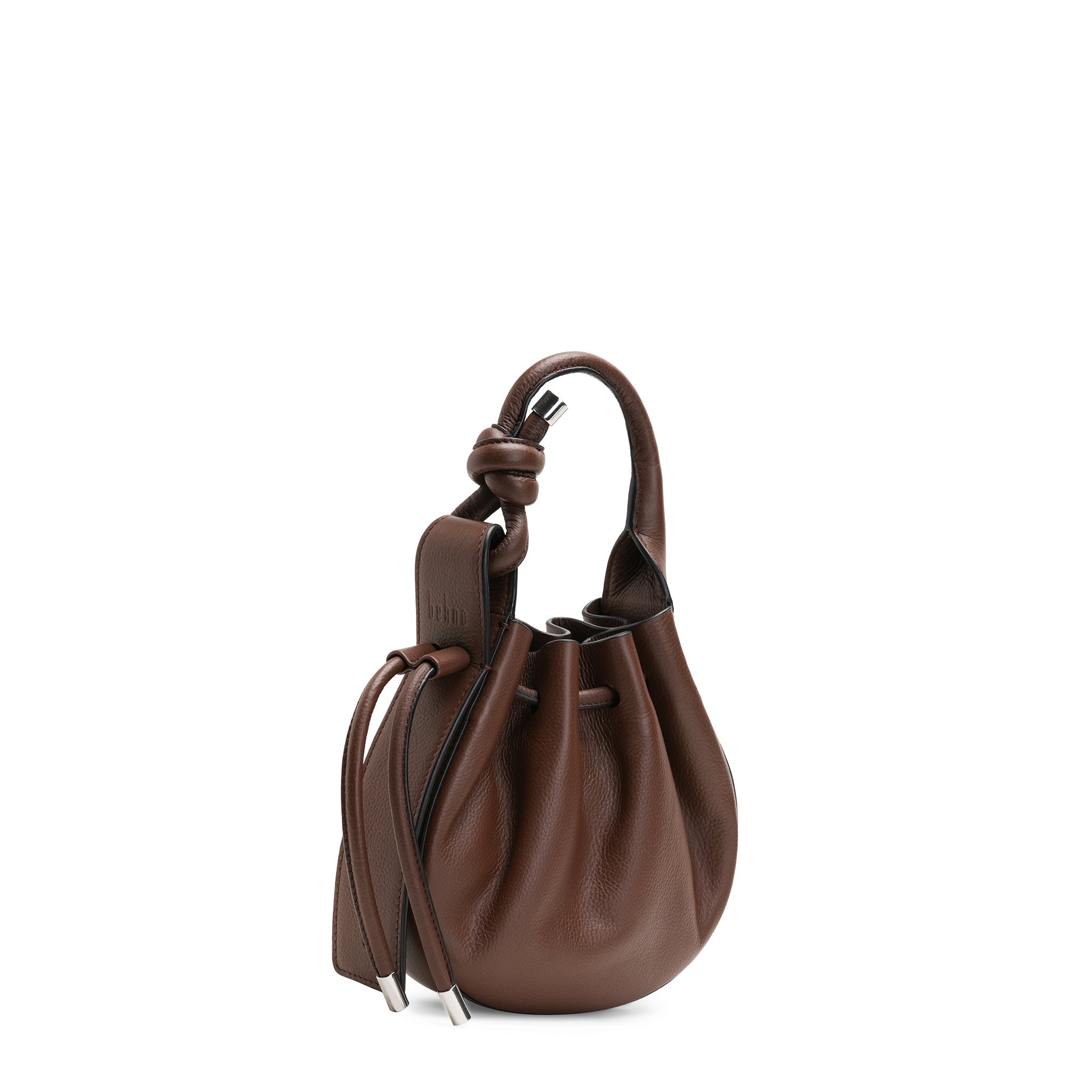 INA MINI CROSSBODY PEBBLE CACAO