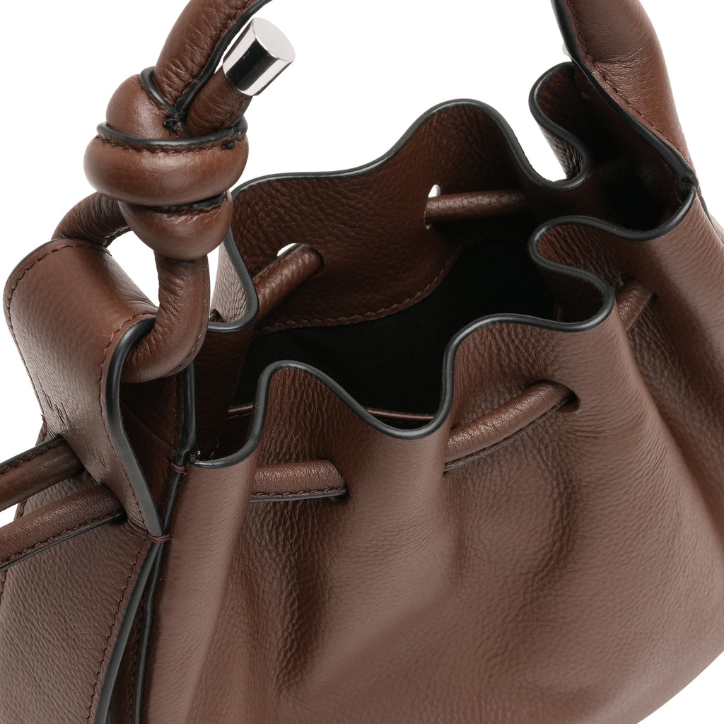 INA MINI CROSSBODY PEBBLE CACAO