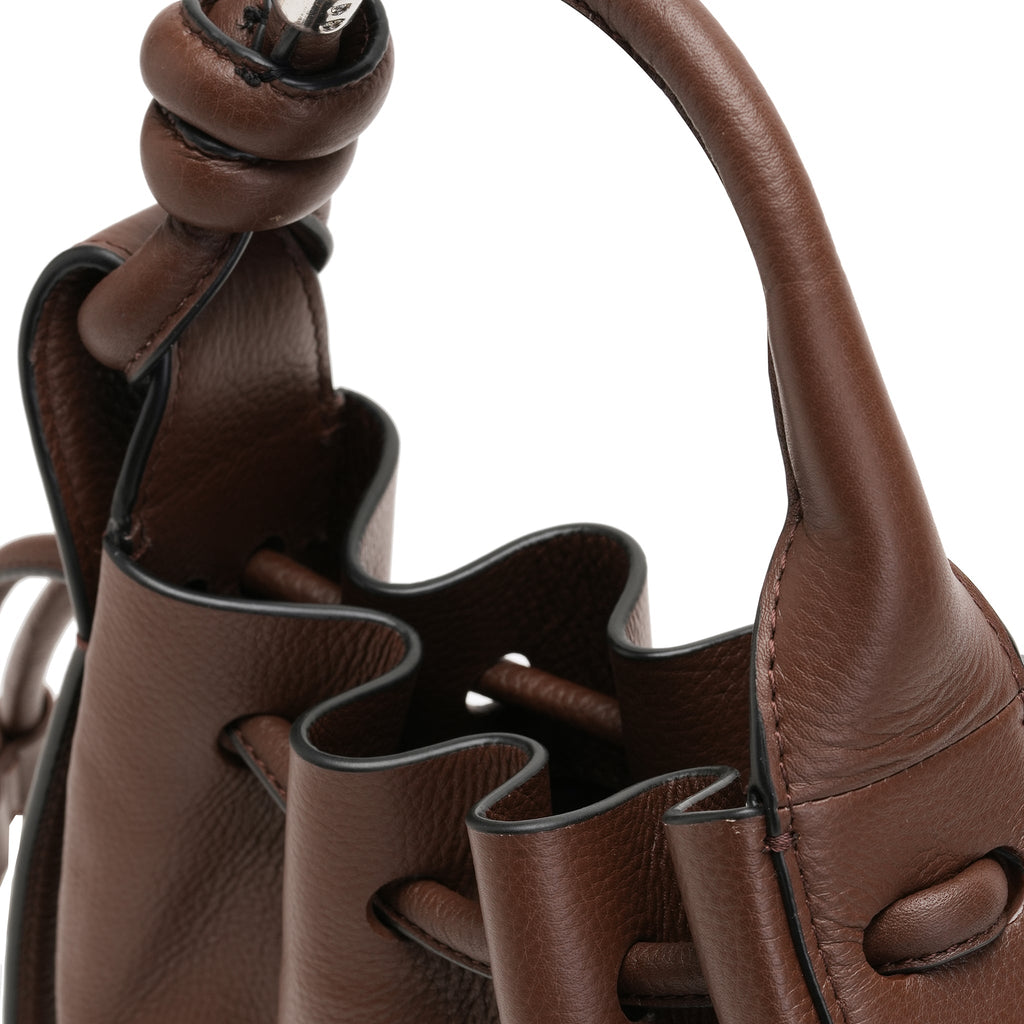 INA MINI CROSSBODY PEBBLE CACAO