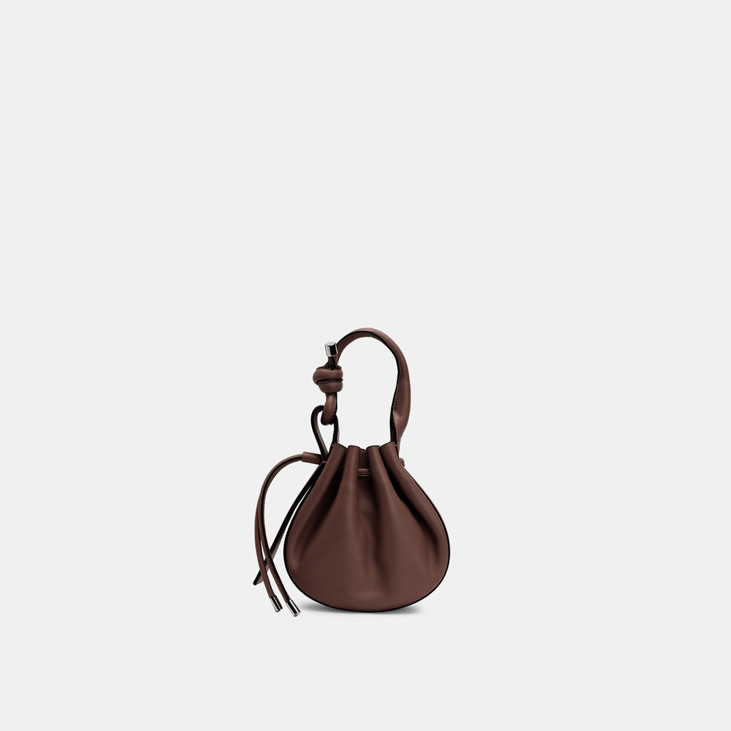 INA MINI CROSSBODY PEBBLE CACAO
