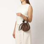 INA MINI CROSSBODY PEBBLE CACAO