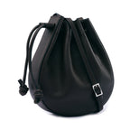 INA MINI CROSSBODY N°2 PEBBLE BLACK
