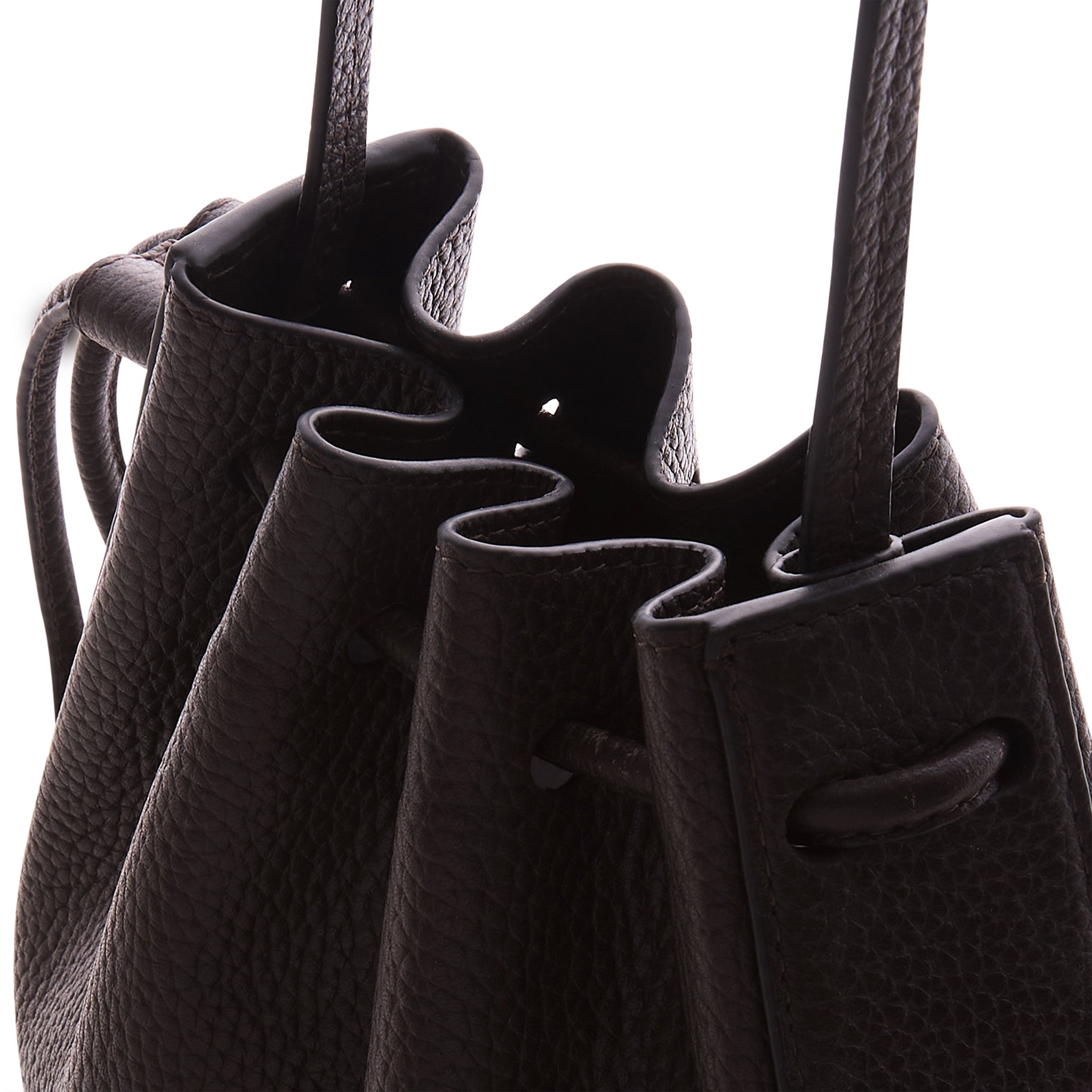 INA MINI CROSSBODY N°2 PEBBLE CACAO