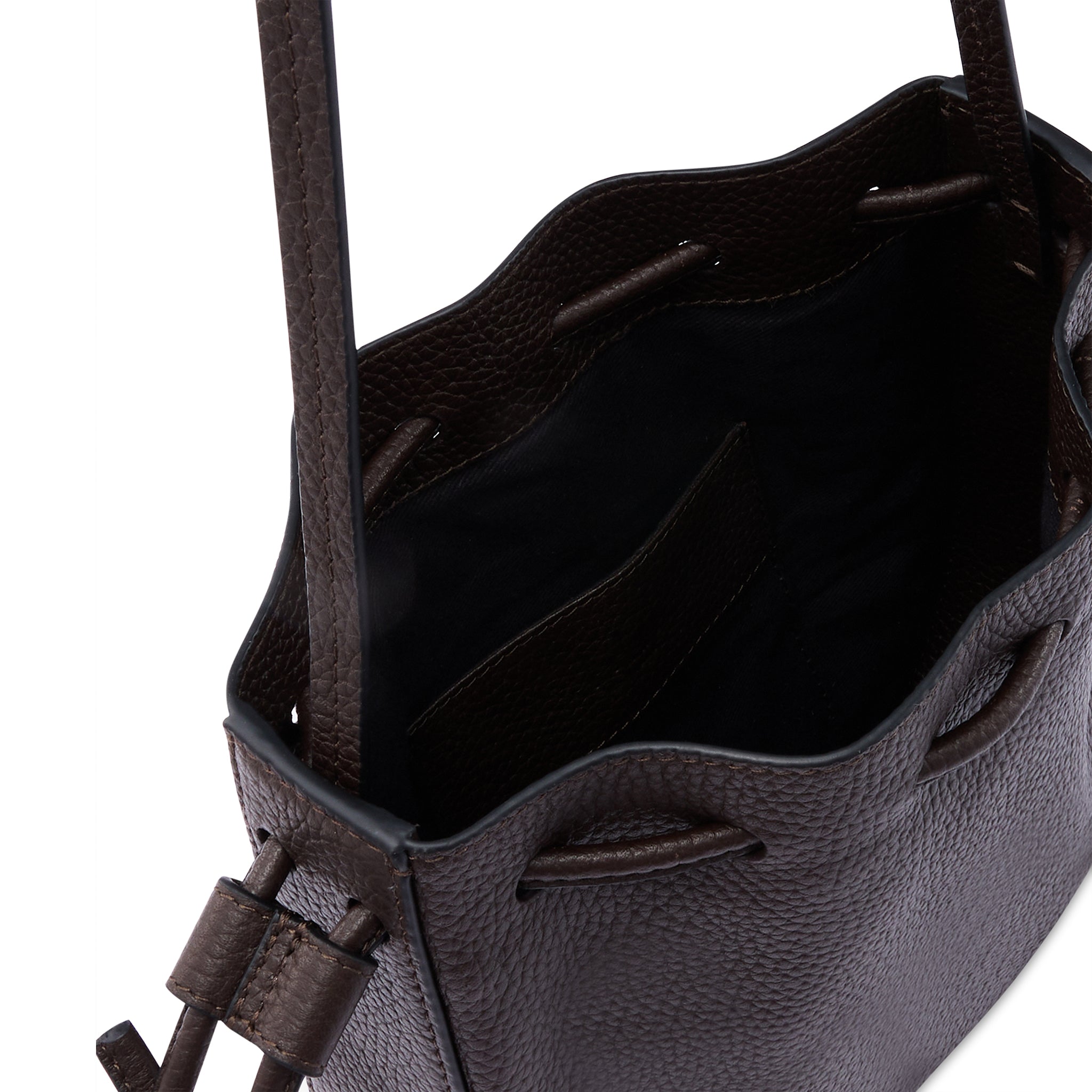 INA MINI CROSSBODY N°2 PEBBLE CACAO