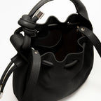 INA MINI CROSSBODY PEBBLE BLACK