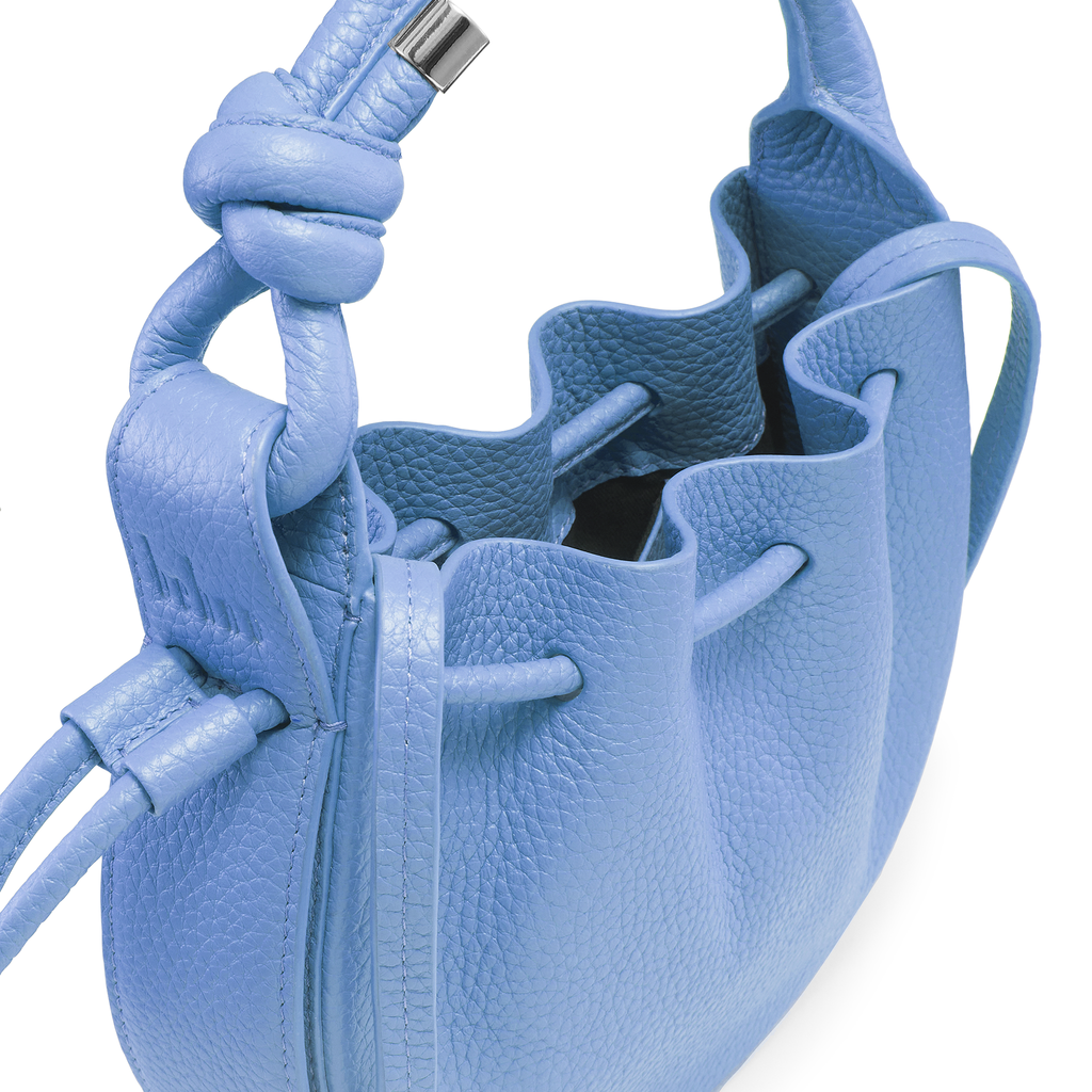 INA MINI CROSSBODY PEBBLE OCEAN BLUE