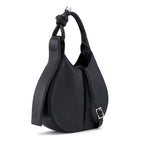 INA MINI CROSSBODY PEBBLE PLEAT BLACK