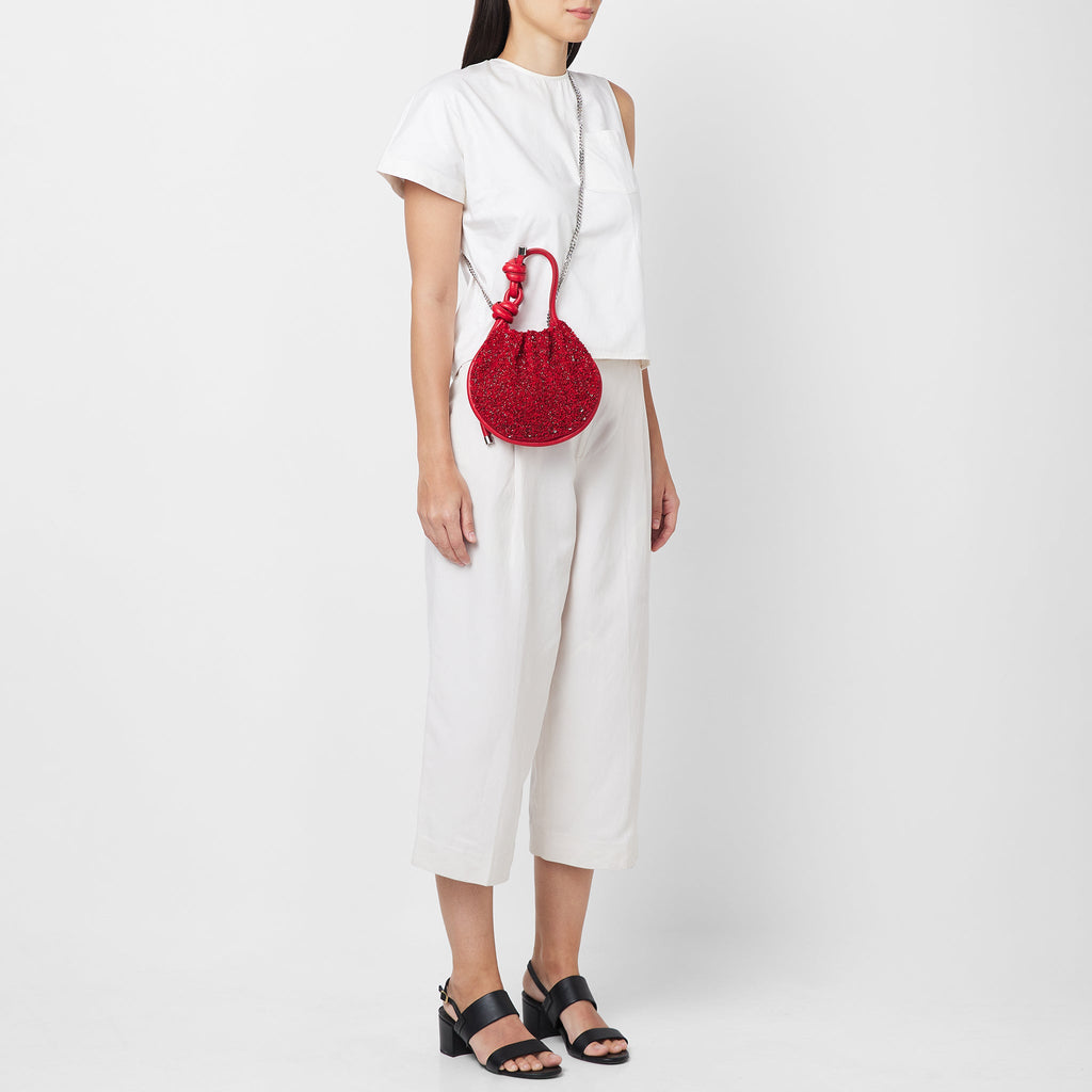 INA MINI POTLI CUT DANA RED