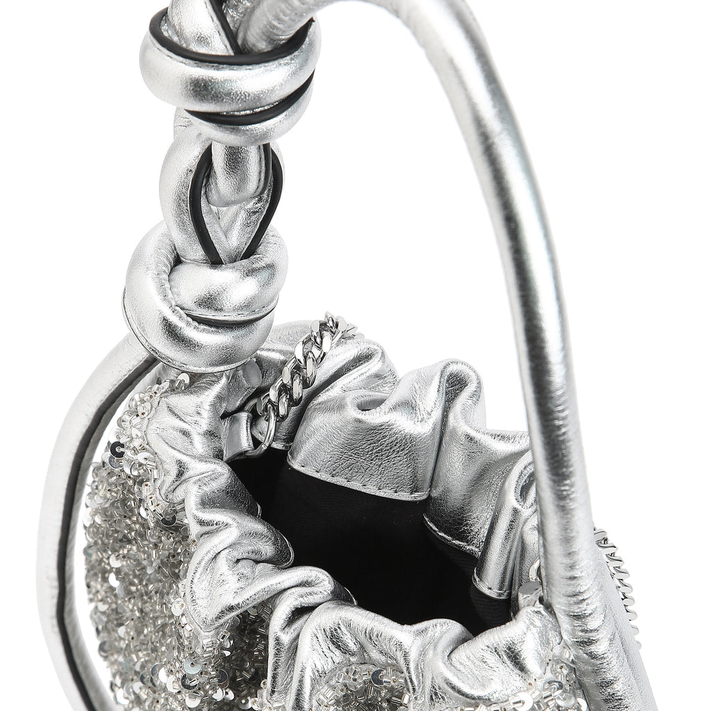 INA MINI POTLI CUT DANA SILVER