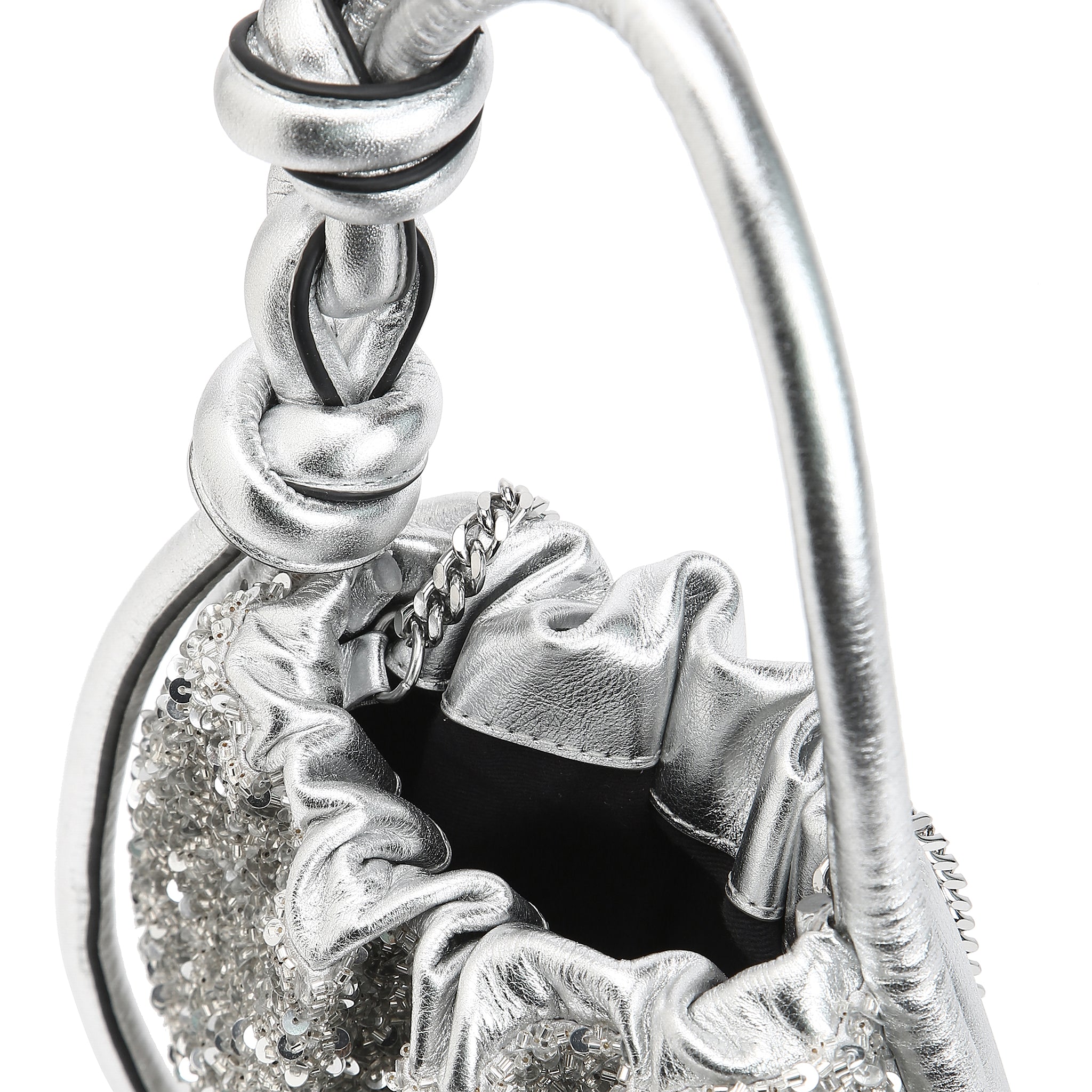 INA MINI POTLI CUT DANA SILVER