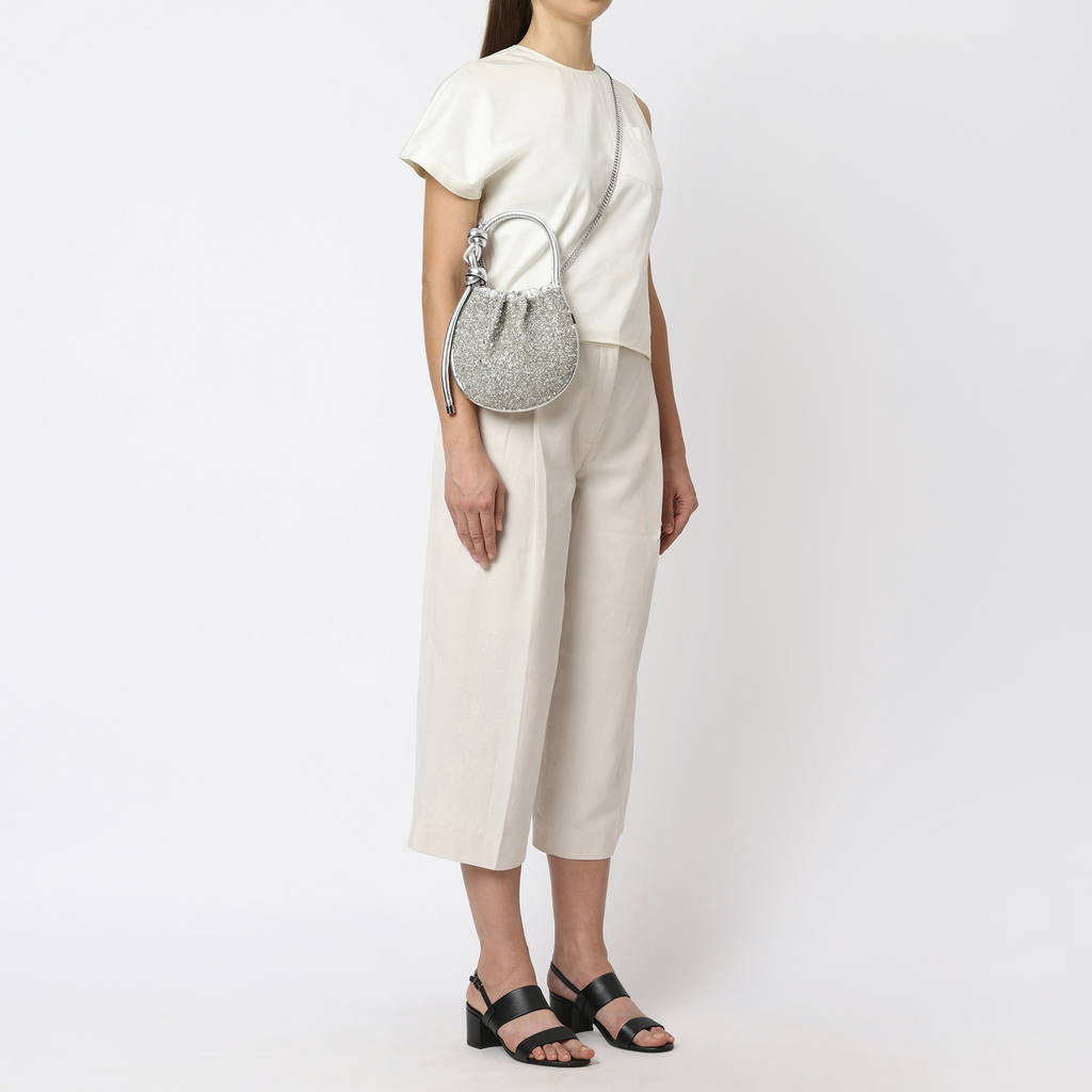 INA MINI POTLI CUT DANA SILVER