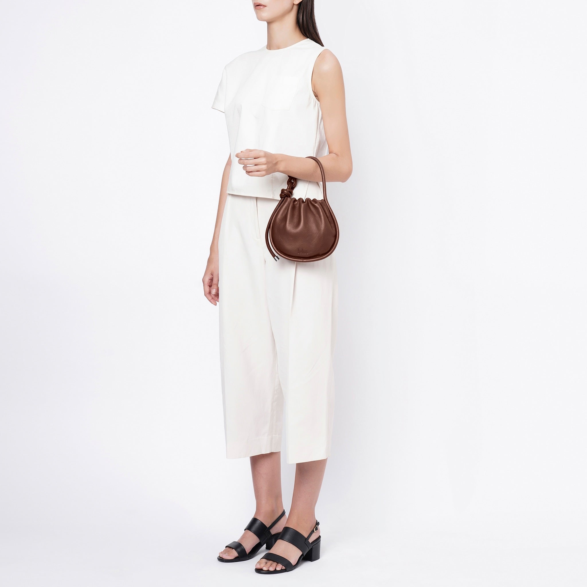 INA MINI POTLI PEBBLE CACAO