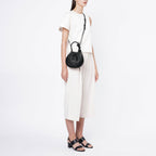 INA MINI POTLI PEBBLE BLACK