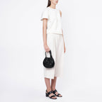 INA MINI POTLI PEBBLE BLACK