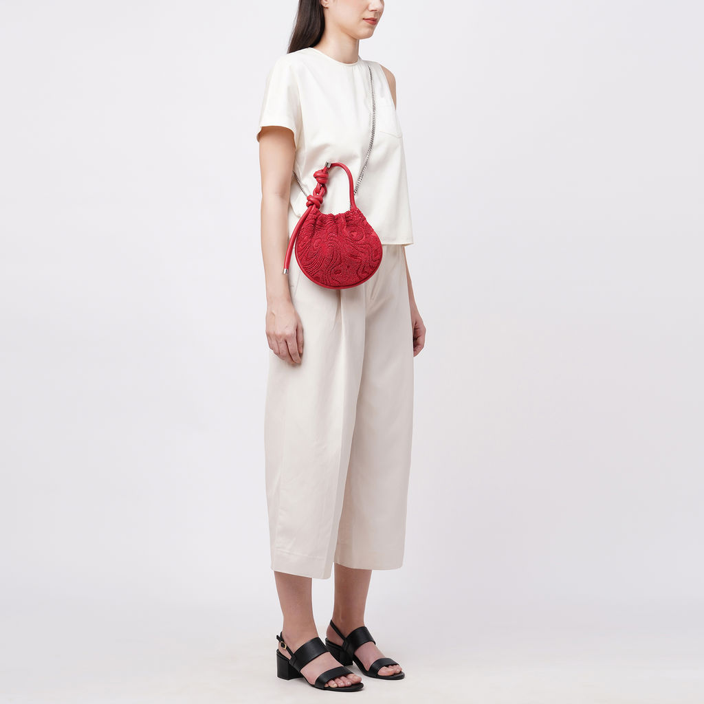 INA MINI POTLI SUMINAGASHI RED