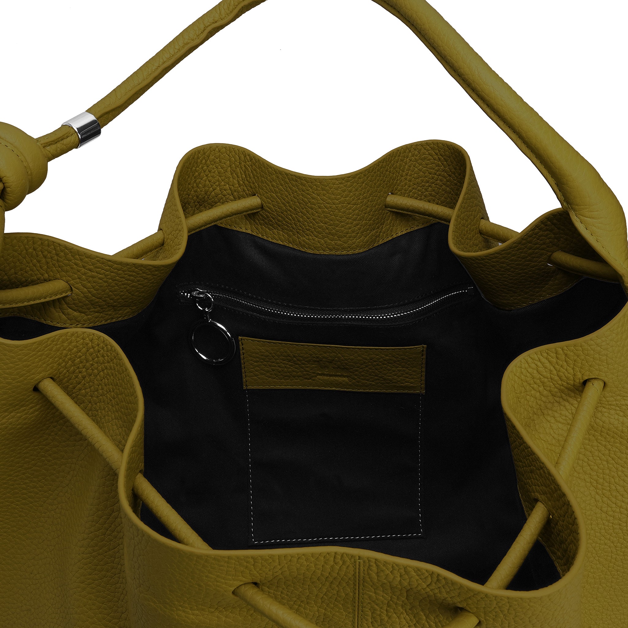 INA BAG LARGE PEBBLE OLIVE