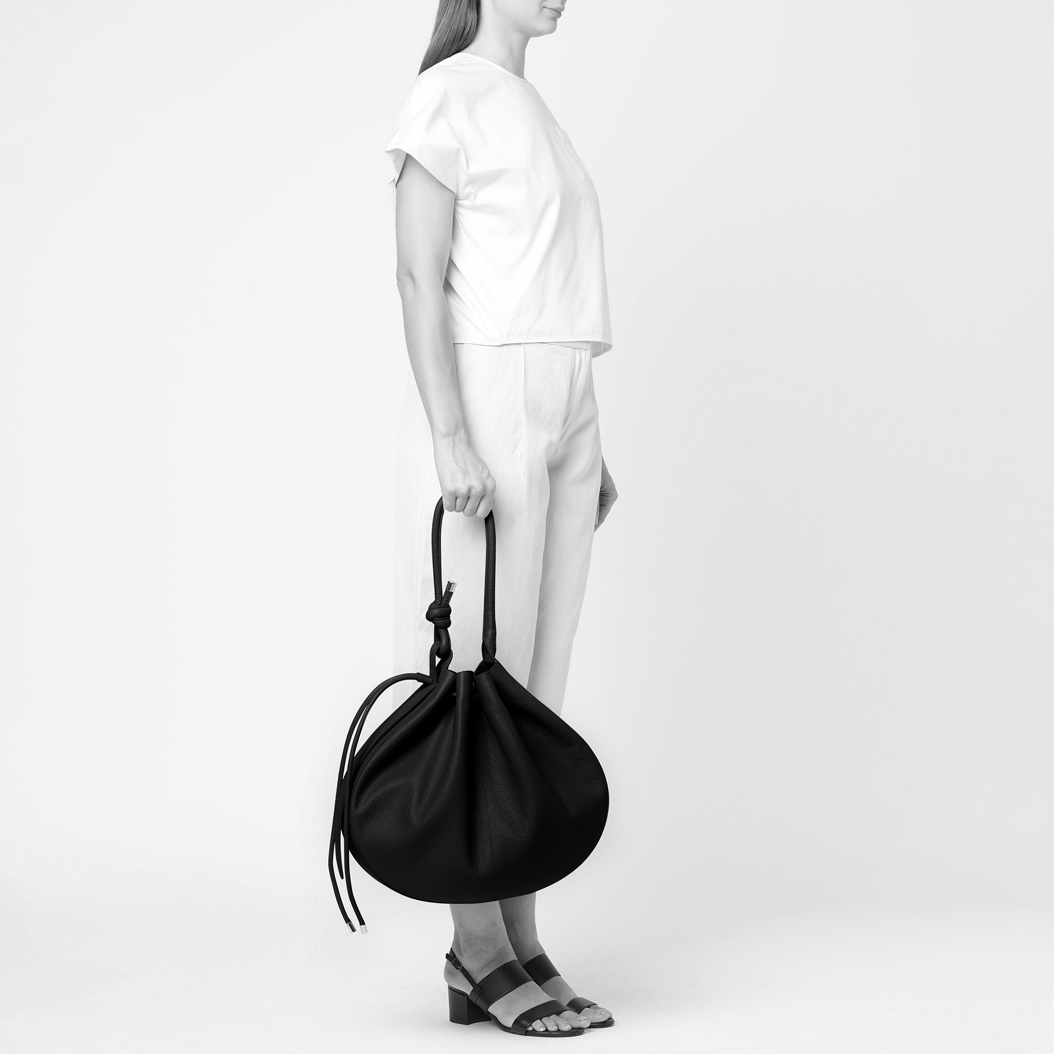 INA BAG LARGE PEBBLE OLIVE