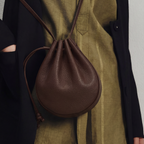 INA MINI CROSSBODY N°2 PEBBLE CACAO