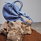 INA MINI CROSSBODY PEBBLE OCEAN BLUE