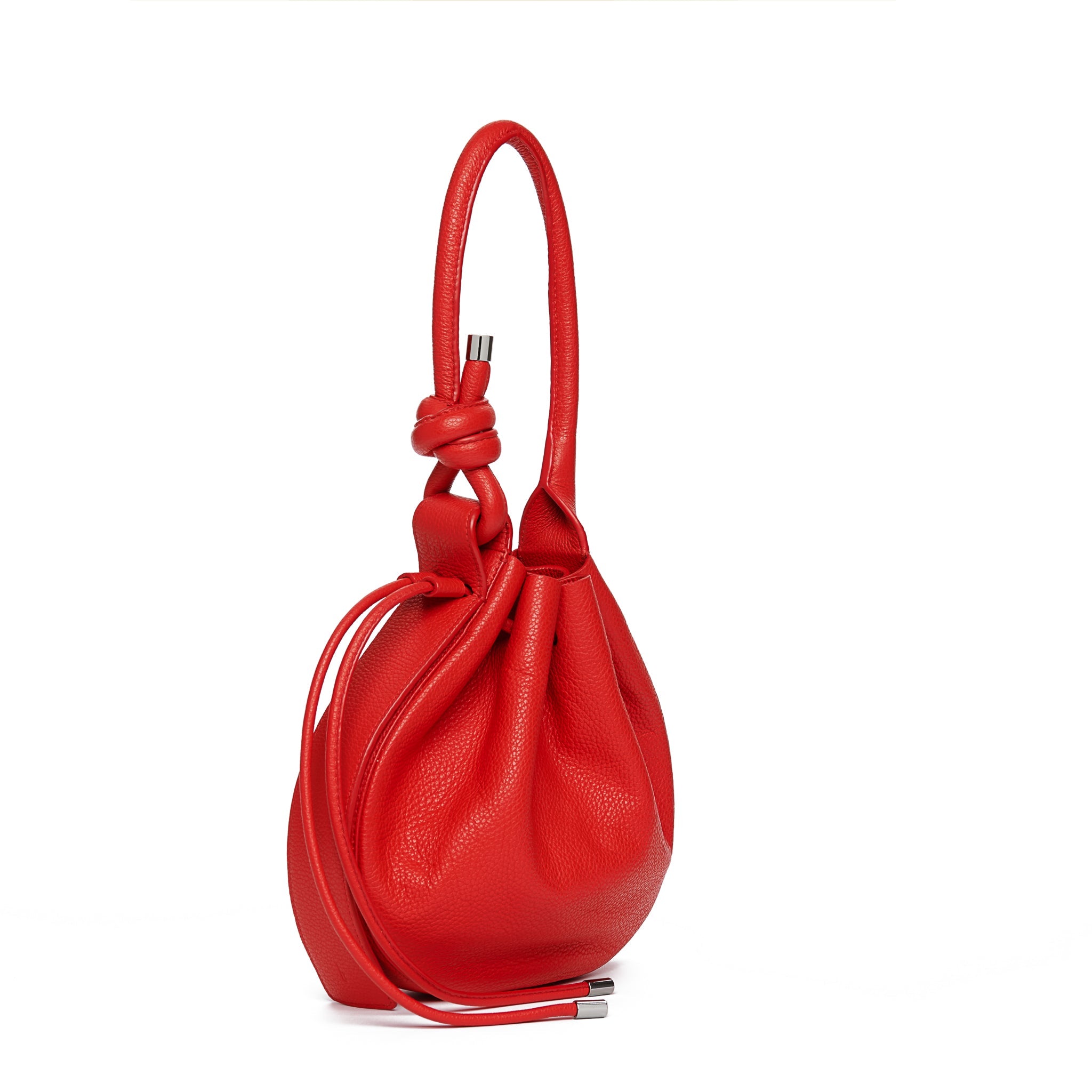 INA BAG MEDIUM PEBBLE RED
