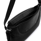JUDITH SATCHEL LARGE PEBBLE BLACK