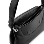 JUDITH SATCHEL MEDIUM PEBBLE BLACK