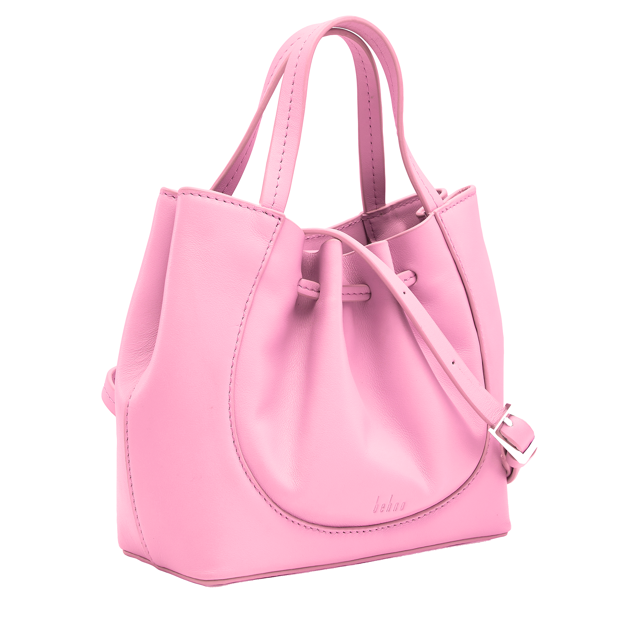 KATRINA MINI TOTE NAPPA GUM PINK