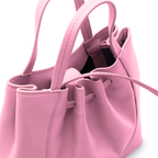 KATRINA MINI TOTE NAPPA GUM PINK
