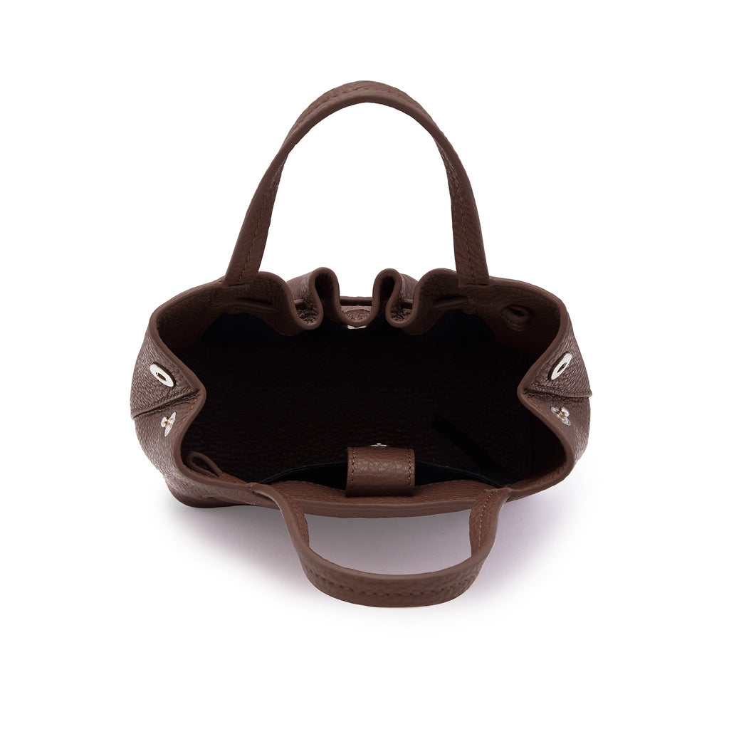 KATRINA MINI TOTE PEBBLE CACAO