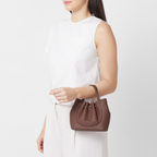 KATRINA MINI TOTE PEBBLE CACAO