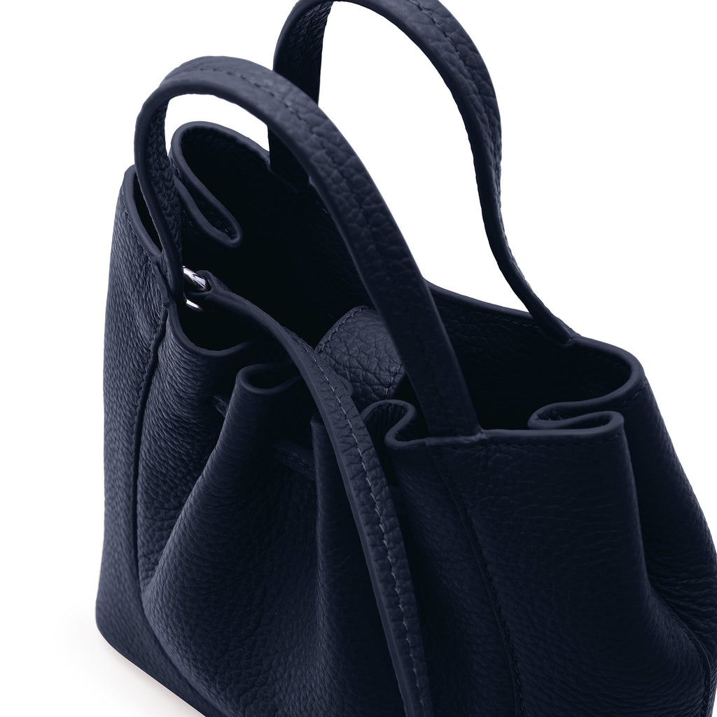 KATRINA MINI TOTE PEBBLE NAVY