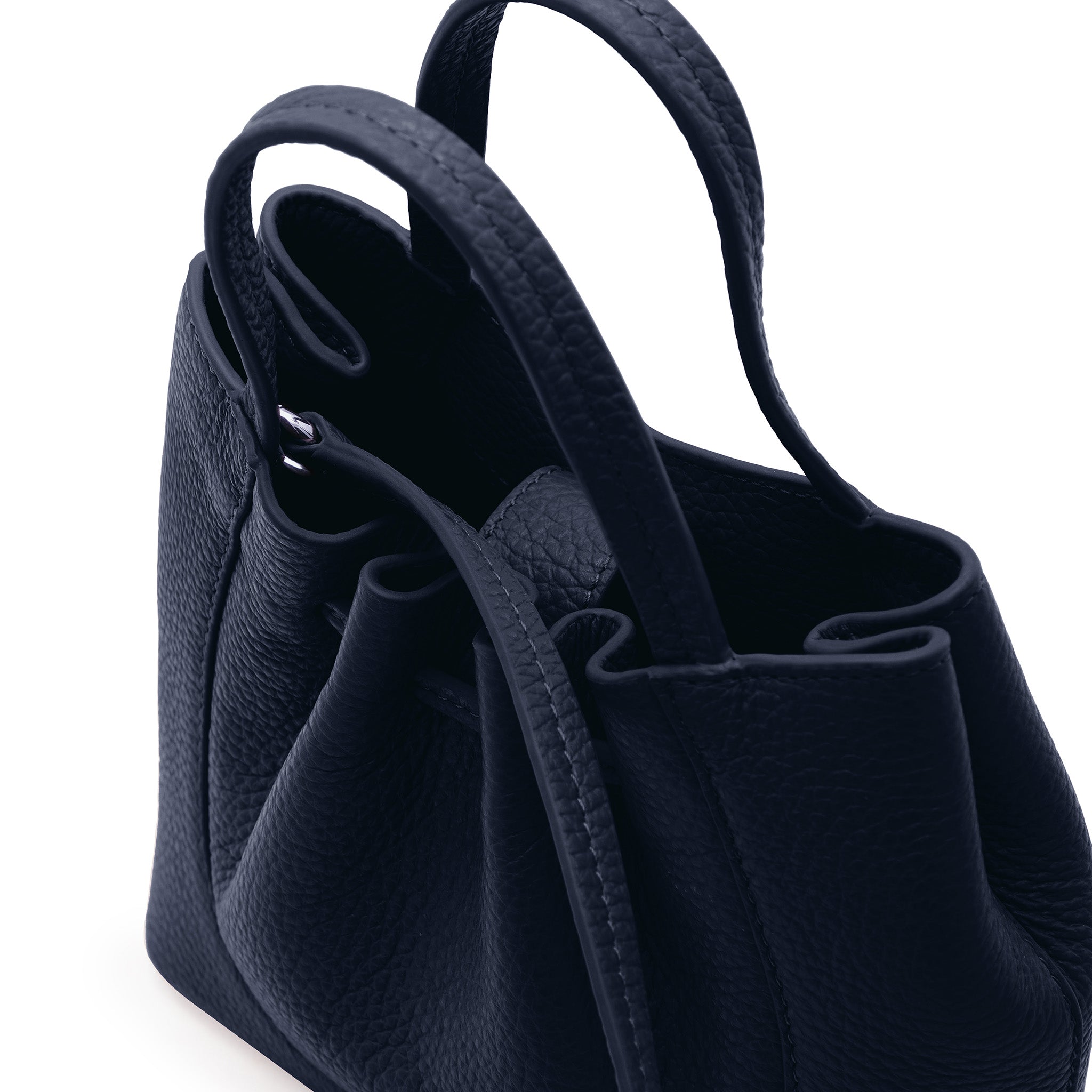 KATRINA MINI TOTE PEBBLE NAVY