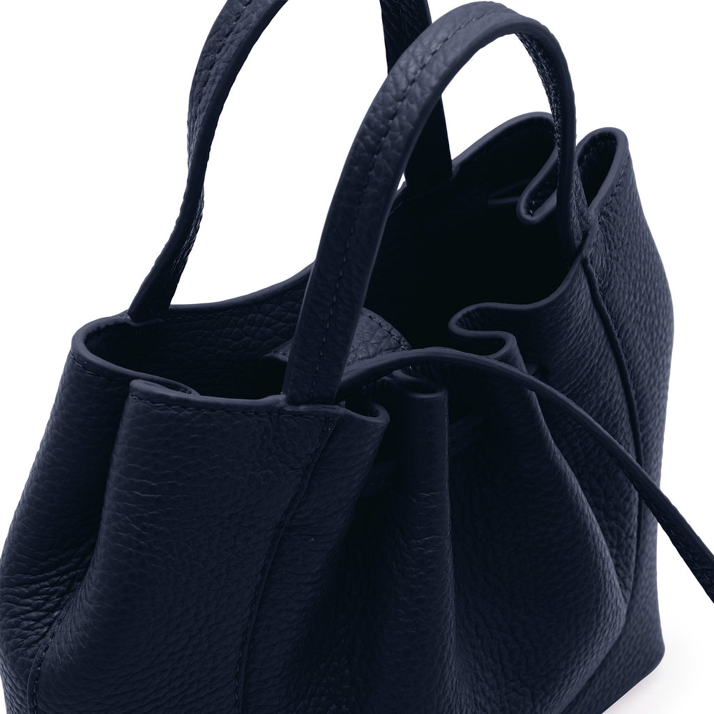KATRINA MINI TOTE PEBBLE NAVY