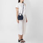KATRINA MINI TOTE PEBBLE NAVY