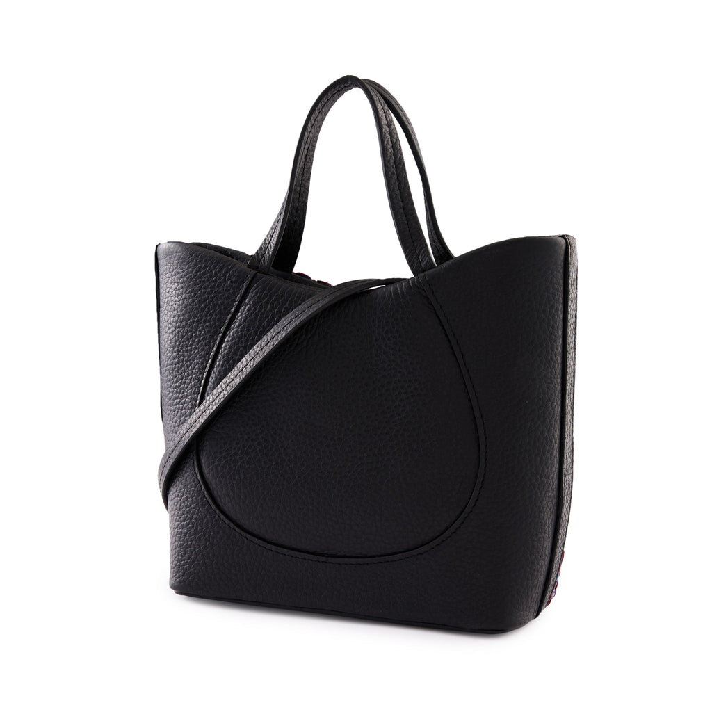 KATRINA MINI TOTE RAFFIA PEBBLE BLUE/GREEN