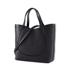 KATRINA MINI TOTE RAFFIA PEBBLE BLUE/BORDEAUX