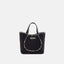KATRINA MINI TOTE RAFFIA PEBBLE BLACK