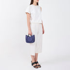KATRINA MINI TOTE WAVE PEBBLE INDIGO