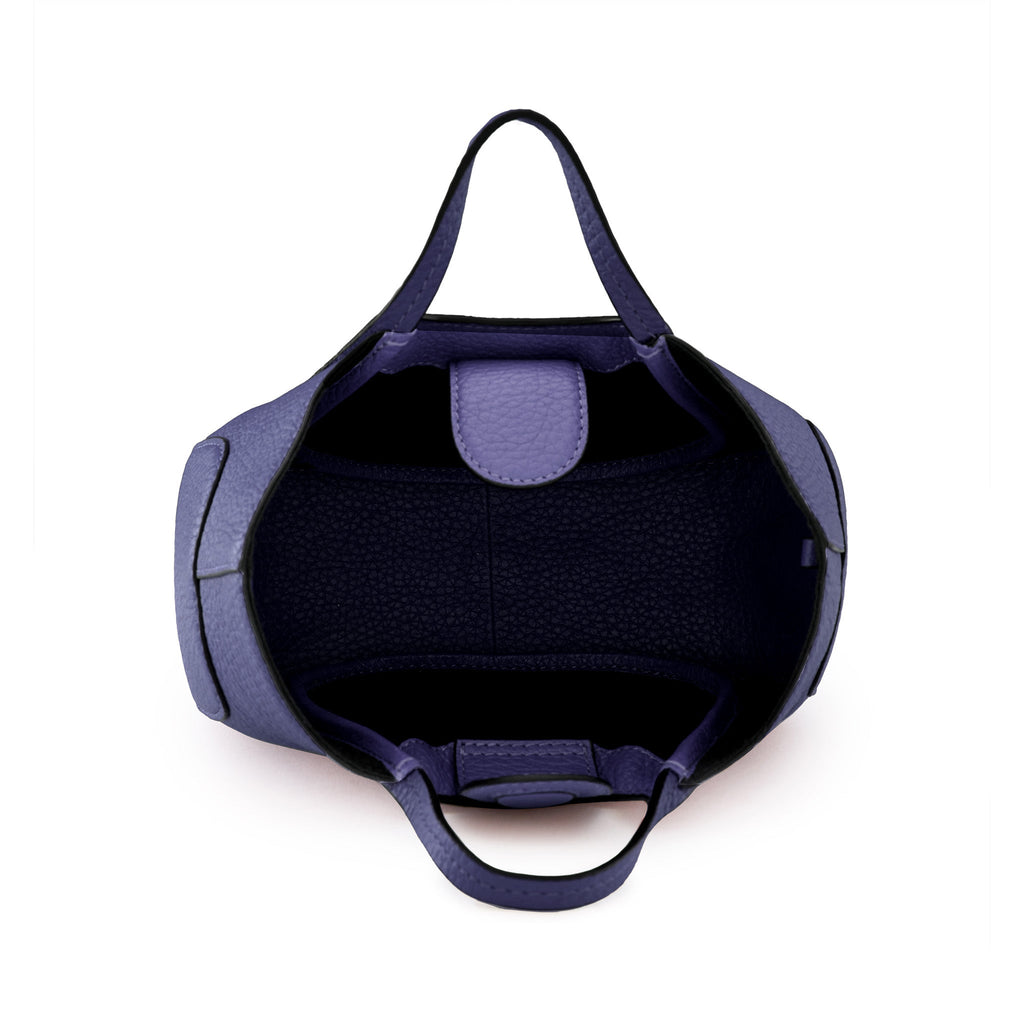 KATRINA MINI TOTE WAVE PEBBLE INDIGO