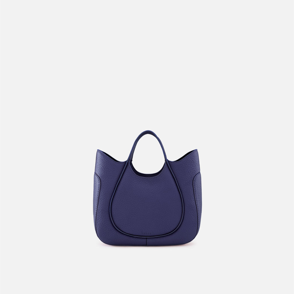 KATRINA MINI TOTE WAVE PEBBLE INDIGO