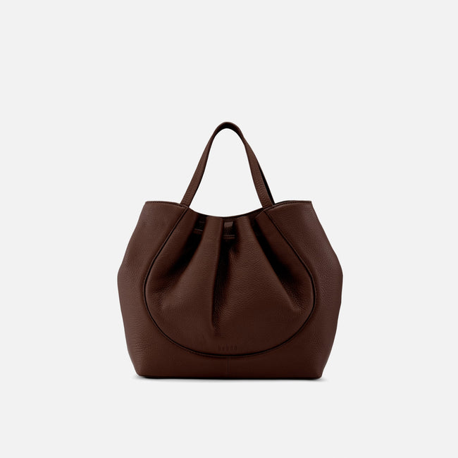 KATRINA SATCHEL PEBBLE CACAO Hover Image
