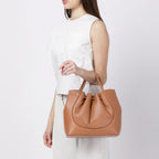 KATRINA SATCHEL PEBBLE CLAY