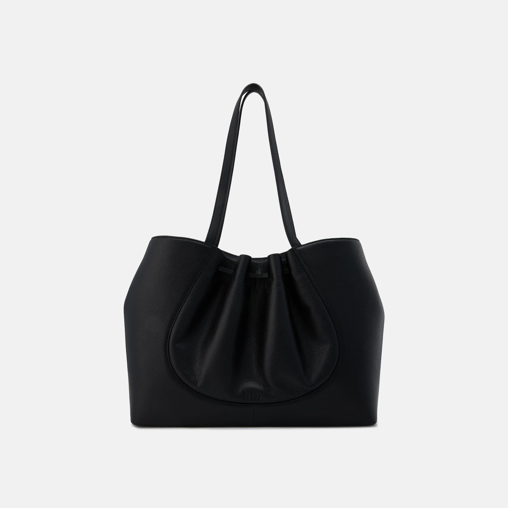 KATRINA TOTE LARGE PEBBLE BLACK