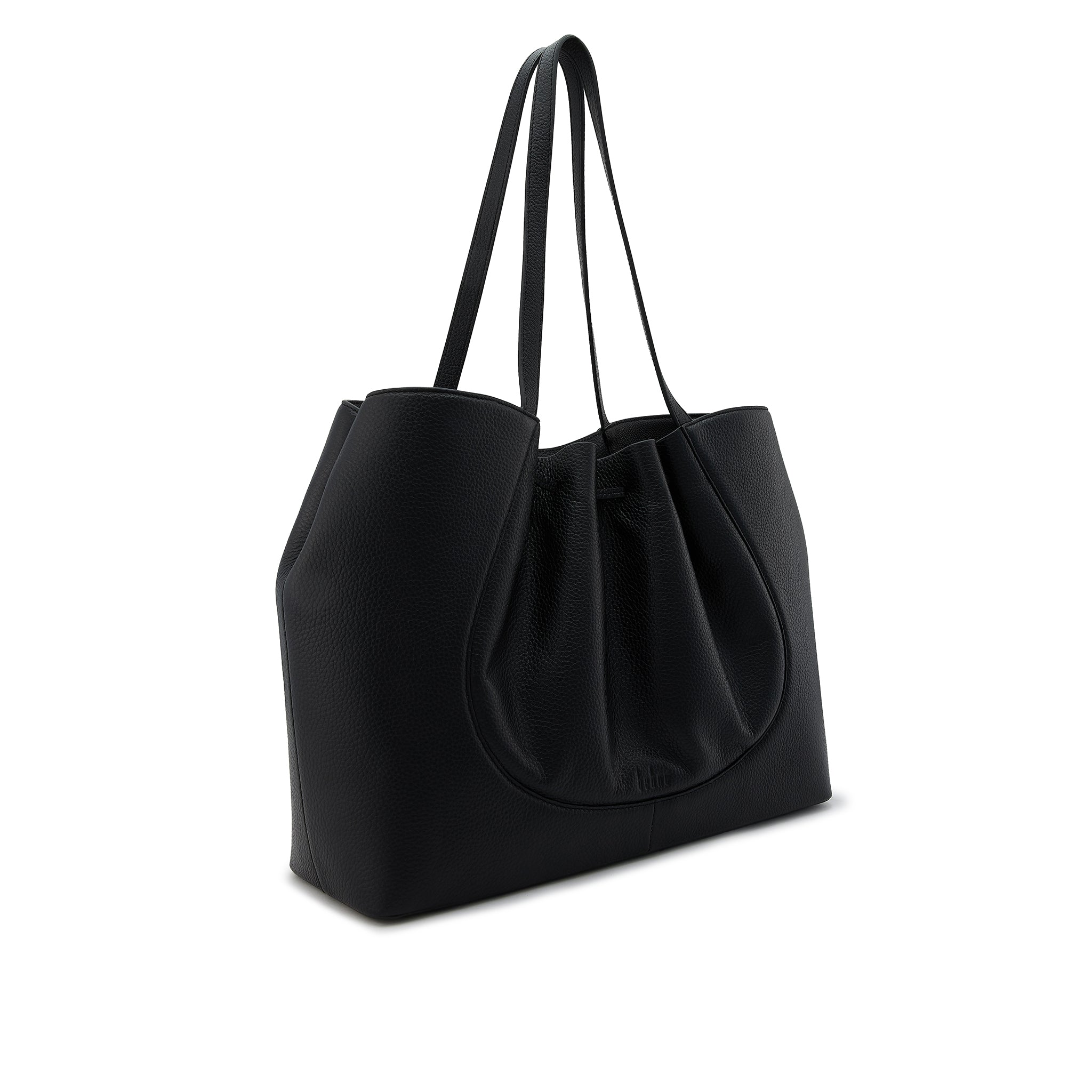KATRINA TOTE LARGE PEBBLE BLACK